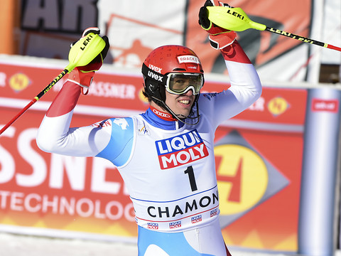 Slalom de Chamonix: Kristoffersen prive la Suisse d'un doublé
