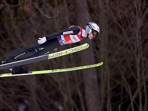 Simon Ammann dans le top-ten
