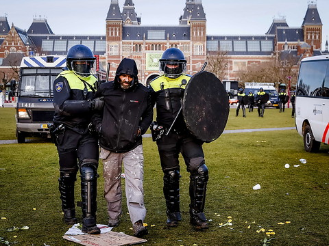 Arrestations à Bruxelles pour éviter des manifestations anti-Covid