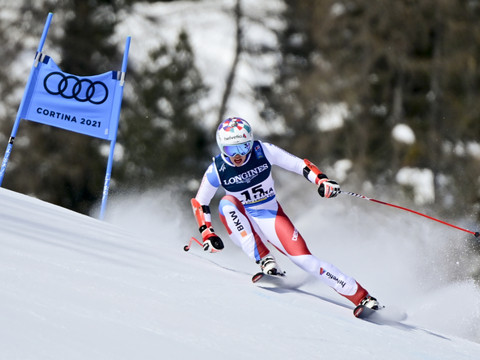 Combiné dames: Gisin 5e du super-G, à 0''26 de Brignone