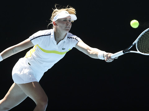 Jil Teichmann s'impose avant la limite