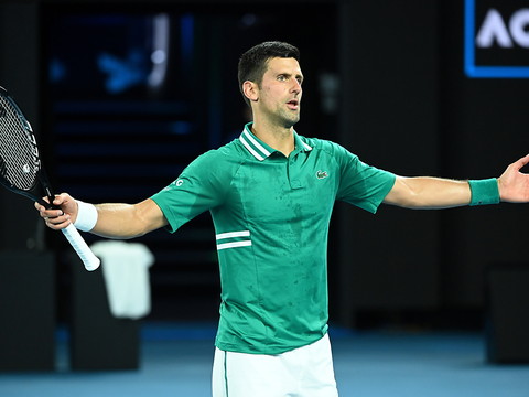 Une 39e demi-finale en Grand Chelem pour Novak Djokovic