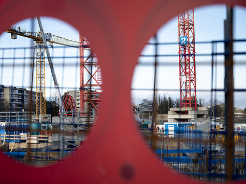 Lausanne: l'écoquartier commence à prendre forme