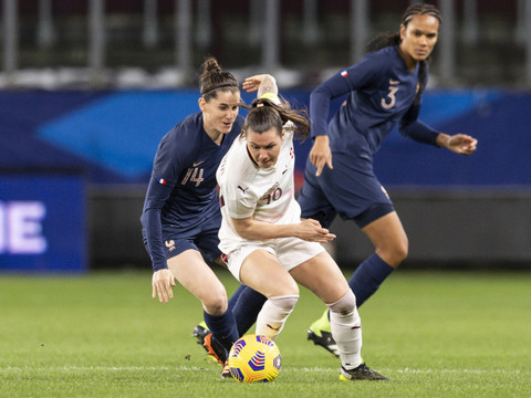 La Suisse s'incline 2-0 contre la France