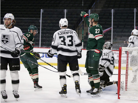 Un 5e succès de suite pour Fiala et le Wild