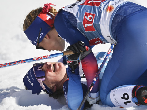 Fähndrich/van der Graaff en argent dans le sprint par équipe