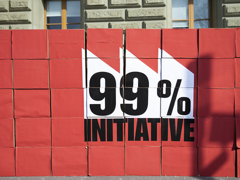 Le Conseil des Etats rejette sans surprise l'initiative 99%