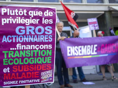 Nouvelle initiative à Genève pour taxer l'ensemble des dividendes