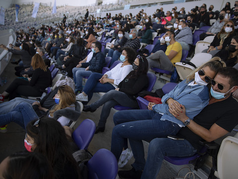 Premier concert en plein air à Tel-Aviv pour spectateurs vaccinés