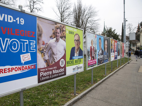 Genève: huit candidats pour un siège au Conseil d'Etat