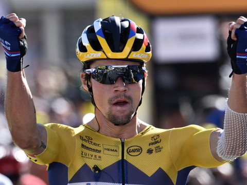 Roglic s'impose et prend le maillot jaune à Bissegger