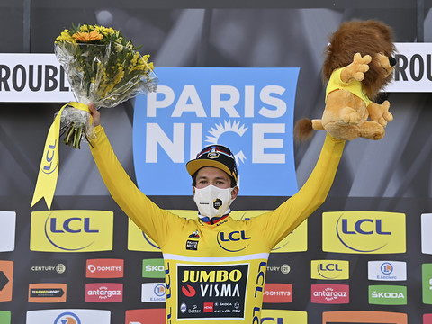 Primoz Roglic gagne la 6e étape de Paris - Nice