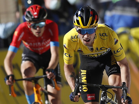 7e étape: Mäder battu sur le fil par Roglic