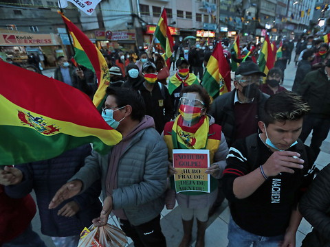 Manifestations contre la détention de l'ex-présidente
