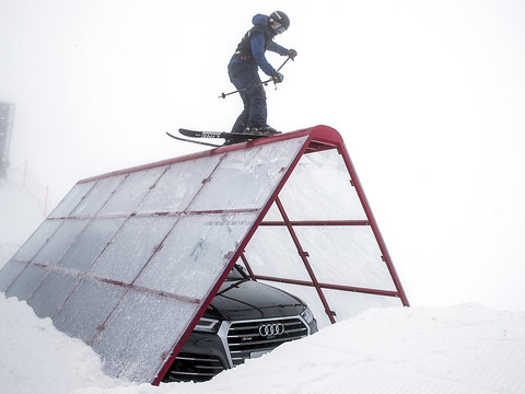 Kim Gubser bronzé en Big Air