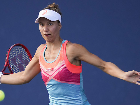 Viktorija Golubic en huitième de finale