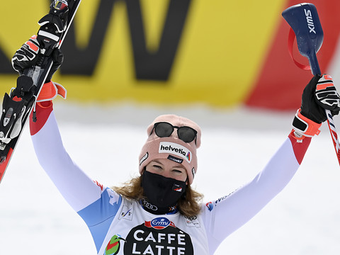 Slalom de Lenzerheide: Liensberger intouchable, Michelle Gisin 3e