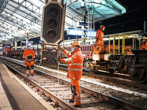 Gare de Lausanne: le nouvel enclenchement fonctionne