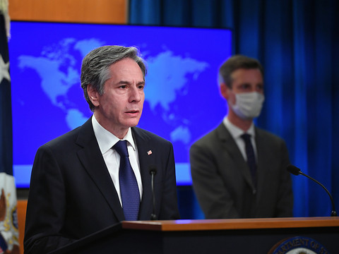 Washington promet de défendre les droits humains 
