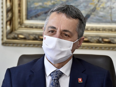 Accord-cadre: Ignazio Cassis se voit avec Guy Parmelin à Bruxelles