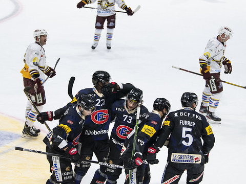 Fribourg impeccable contre Genève, Malgin libère le LHC