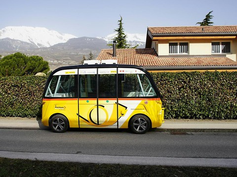 Les navettes autonomes reprennent du service à Uvrier (VS)