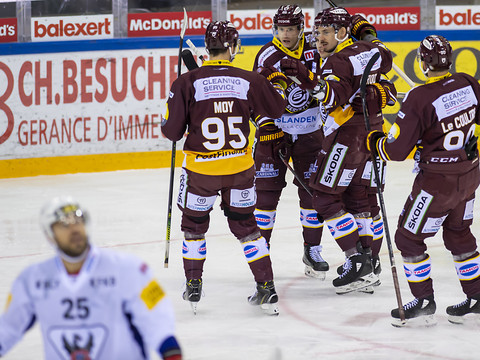 Genève égalise, Lausanne sèchement battu