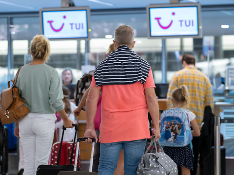 Le voyagiste TUI prévoit d'assurer 75% de son programme habituel