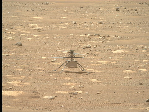 L'hélicoptère Ingenuity a volé sur Mars