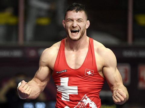 Samuel Scherrer en finale chez les 92 kg