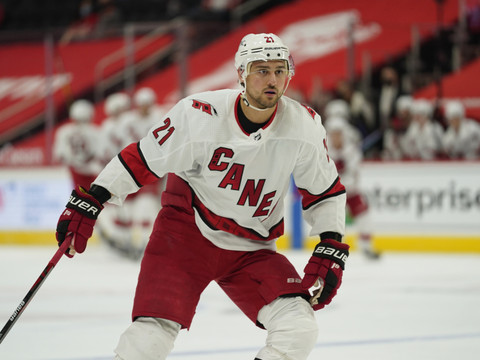 Niederreiter marque, les Canes gagnent