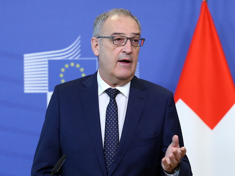 Les négociations avec l'UE n'ont pas encore échoué, dit Parmelin