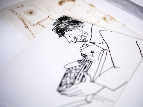 Plus de 50 dessins inédits de Kurt von Ballmoos au Sentier (VD)
