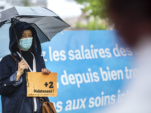 Les soignants réclament une revalorisation salariale immédiate
