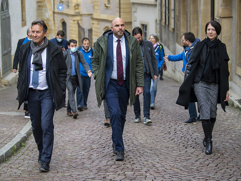 Conseil d'Etat: les trois PLR en tête (tendance)