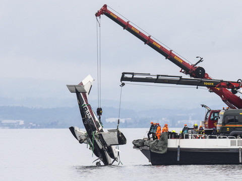 Lac de Constance: avion de tourisme repêché au large de Staad
