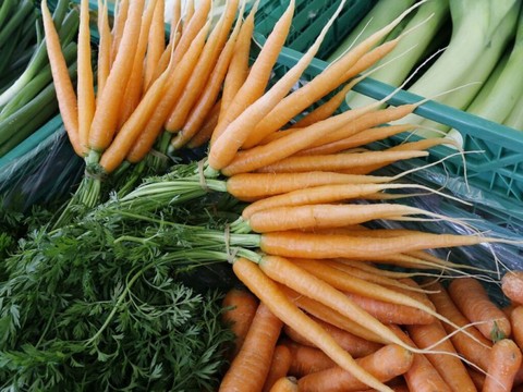 Les carottes sont le légume préféré des Suisses