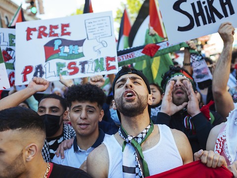 Des milliers de manifestants pro-palestiniens aux Etats-Unis