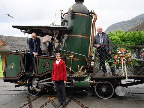 Rigi: la plus ancienne ligne à crémaillères d'Europe a 150 ans