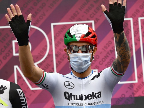 Tour d'Italie: enfin un succès pour Nizzolo