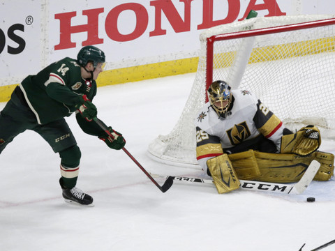 Le Wild mené 3-1 par les Golden Knights