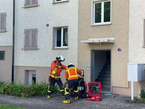 Explosion dans une cuisine à St-Gall