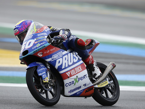 Chute et décevante 26e place pour Lüthi aux essais à Mugello