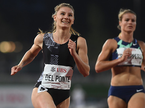 Ajla Del Ponte septième sur le 100 m à Doha