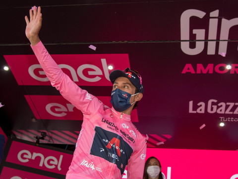 Caruso gagne la 20e étape, Bernal toujours en rose