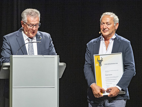 Samih Sawiris citoyen d'honneur du canton d'Uri