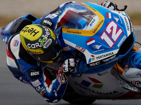 GP de Catalogne Moto2: Lüthi partira en 23e position