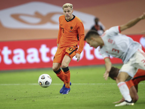 Les Pays-Bas sans van de Beek pour l'Euro 2021