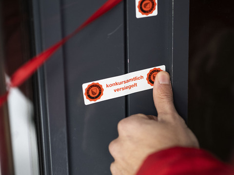 Faillites en légère hausse depuis le début de l'année
