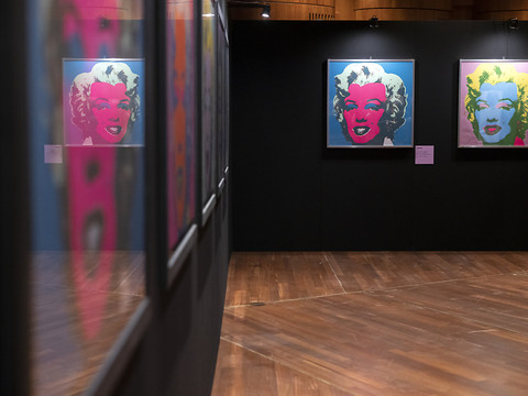 Exposition dédiée à Andy Warhol à Montreux (VD)